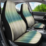 Green Blue And Cream Tie Dye Car Seat Covers Seat Protectors 105905 - YourCarButBetter
