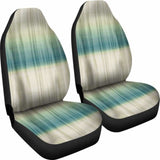 Green Blue And Cream Tie Dye Car Seat Covers Seat Protectors 154230 - YourCarButBetter