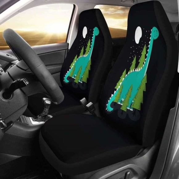 Green Dinosaur Car Seat Covers 154813 - YourCarButBetter