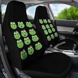 Green Frogs Car Seat Covers 154230 - YourCarButBetter