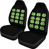 Green Frogs Car Seat Covers 154230 - YourCarButBetter