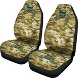 Green Ocher Camouflage Color Bronze Jeep Car Seats Covers 211204 - YourCarButBetter
