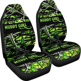 Green Toxic Muddy Girl Car Seat Covers 211002 - YourCarButBetter