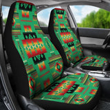 Green Tribe Native American Car Seat Covers 093223 - YourCarButBetter
