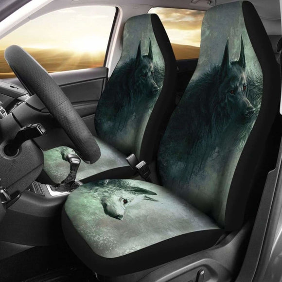 Green Wolf Car Seat Covers Amazing 200904 - YourCarButBetter