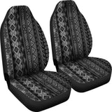 Grey Boho Aztec Car Seat Covers 105905 - YourCarButBetter