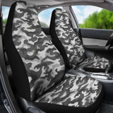 Grey Camouflage Car Seat Covers 112608 - YourCarButBetter