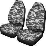 Grey Camouflage Car Seat Covers 112608 - YourCarButBetter