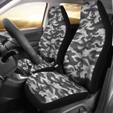 Grey Camouflage Car Seat Covers 112608 - YourCarButBetter