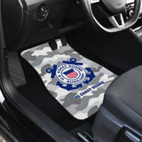 Grey Camouflage US Coast Guard Car Floor Mats 211008 - YourCarButBetter