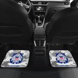 Grey Camouflage US Coast Guard Car Floor Mats 211008 - YourCarButBetter