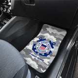 Grey Camouflage US Coast Guard Car Floor Mats 211008 - YourCarButBetter