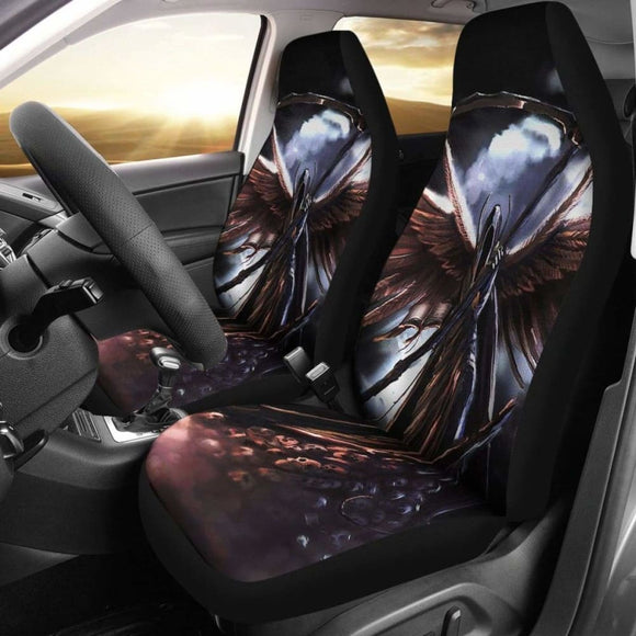 Grim Reaper Angel Car Seat Covers Amazing Gift Ideas 213101 - YourCarButBetter