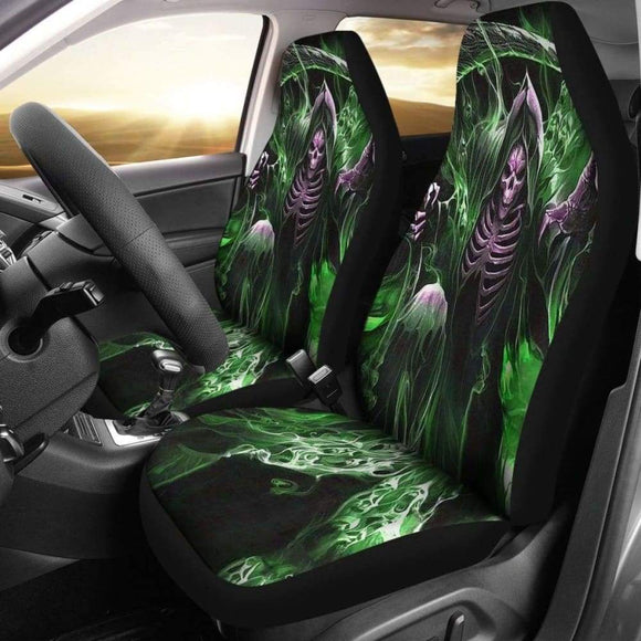 Grim Reaper Art Car Seat Covers Amazing Gift Ideas 213101 - YourCarButBetter