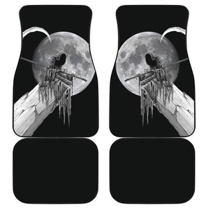 Grim Reaper Full Moon Car Floor Mats 210903 - YourCarButBetter