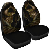 Grim Reaper Last Thing To See Car Seat Covers 210903 - YourCarButBetter