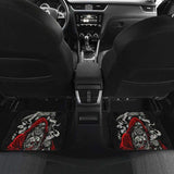 Grim Reaper Red Car Floor Mats Amazing Gift Ideas 213101 - YourCarButBetter