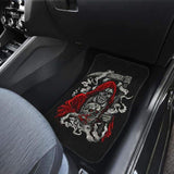 Grim Reaper Red Car Floor Mats Amazing Gift Ideas 213101 - YourCarButBetter