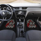 Grim Reaper Red Car Floor Mats Amazing Gift Ideas 213101 - YourCarButBetter