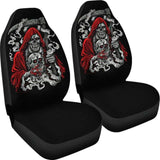 Grim Reaper Red Car Seat Covers Amazing Gift Ideas 213101 - YourCarButBetter