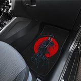 Grim Reaper Red Moon Car Floor Mats 211902 - YourCarButBetter