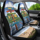 Guam Beach And Destinations Guam Car Seat Covers 9 153908 - YourCarButBetter