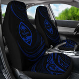 Guam Car Seat Covers - Blue - Frida Style - 105905 - YourCarButBetter