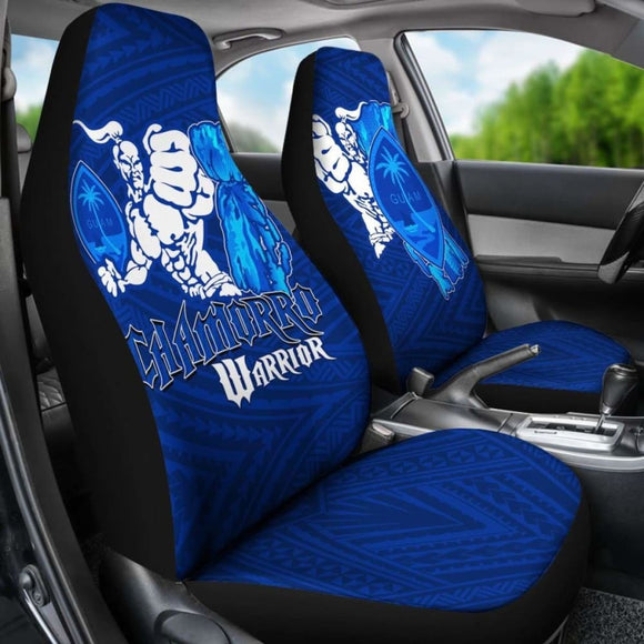 Guam Car Seat Covers - Chamorro Warrior - 105905 - YourCarButBetter
