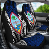 Guam Car Seat Covers - Guam Coat Of Arms Special - 1 105905 - YourCarButBetter