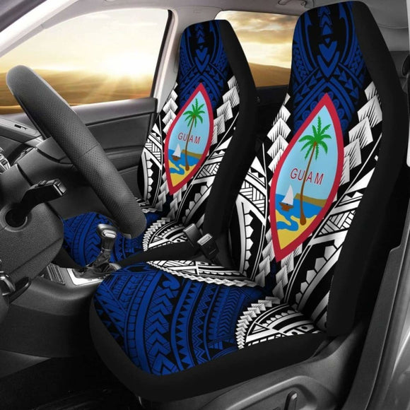 Guam Car Seat Covers - Guam Coat Of Arms Special - 1 105905 - YourCarButBetter