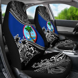 Guam Car Seat Covers - Guam Flag Fall In The Wave - Amazing 1 105905 - YourCarButBetter