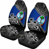 Guam Car Seat Covers - Guam Flag Fall In The Wave - Amazing 1 105905 - YourCarButBetter