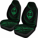 Guam Car Seat Covers - Green - Frida Style - 105905 - YourCarButBetter