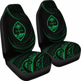 Guam Car Seat Covers - Green - Frida Style - 105905 - YourCarButBetter