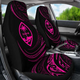 Guam Car Seat Covers - Pink - Frida Style - 105905 - YourCarButBetter