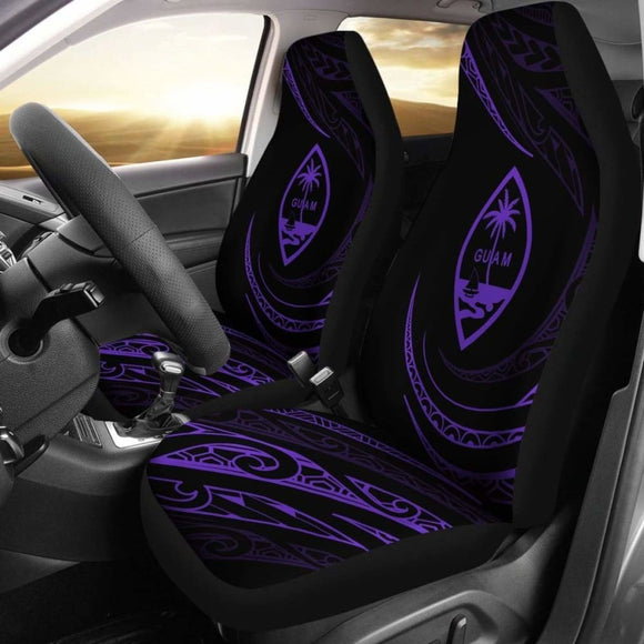 Guam Car Seat Covers - Purple - Frida Style - 105905 - YourCarButBetter