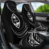 Guam Car Seat Covers - White - Frida Style - 105905 - YourCarButBetter