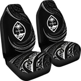 Guam Car Seat Covers - White - Frida Style - 105905 - YourCarButBetter