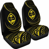 Guam Car Seat Covers - Yellow - Frida Style - 105905 - YourCarButBetter