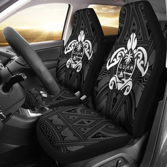 Guam Coat Of Arms Turtle Car Seat Covers 210803 - YourCarButBetter