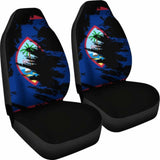 Guam Flag Painting Car Seat Cover Amazing 105905 - YourCarButBetter