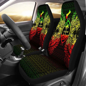 Guam Polynesia Car Seat Cover Map Reggae 105905 - YourCarButBetter