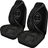 Guam Polynesian Car Seat Covers Circle Style Amazing 105905 - YourCarButBetter