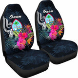 Guam Polynesian Car Seat Covers - Tropical Flower - 105905 - YourCarButBetter