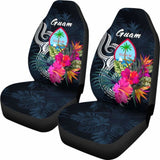 Guam Polynesian Car Seat Covers - Tropical Flower - 105905 - YourCarButBetter