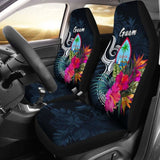 Guam Polynesian Car Seat Covers - Tropical Flower - 105905 - YourCarButBetter