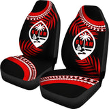 Guam Red Car Seat Covers 093223 - YourCarButBetter