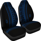Guam Seal Blue Tribal Car Seat Covers 093223 - YourCarButBetter