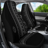 Guam Seal Gray Tribal Car Seat Covers 093223 - YourCarButBetter