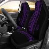 Guam Seal Purple Tribal Car Seat Covers 093223 - YourCarButBetter